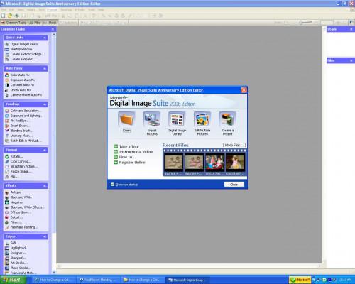 Comment faire pour modifier une photo couleur dans un Sépia photo à l'aide du logiciel Microsoft Digital Image