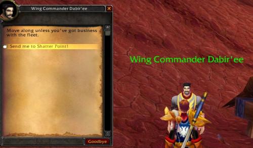 Comment aller sur Bombardement Runs dans World of Warcraft: The Burning Crusade