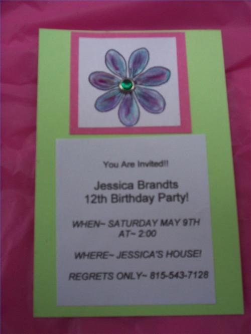 Comment faire vos invitations anniversaire propre