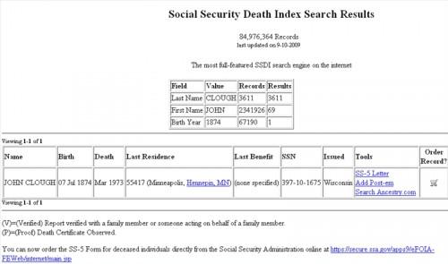 Comment rechercher la Social Security Death Index
