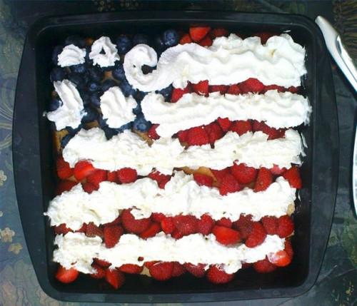 Gâteau patriotique idées de décoration
