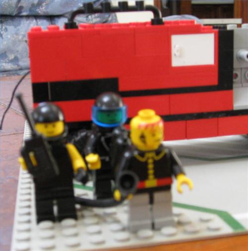 Homemade Firetrucks LEGO
