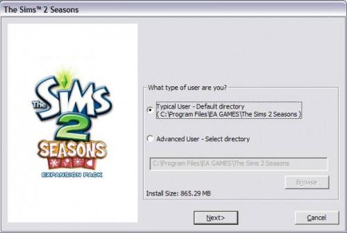 Comment jouer Sims 2 Seasons